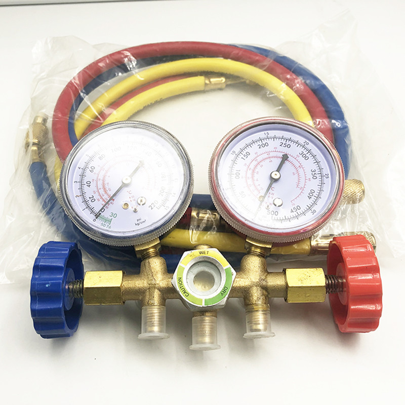 Electric R22 R134A Manifold Gauge Set CT-536C For Air Conditioner